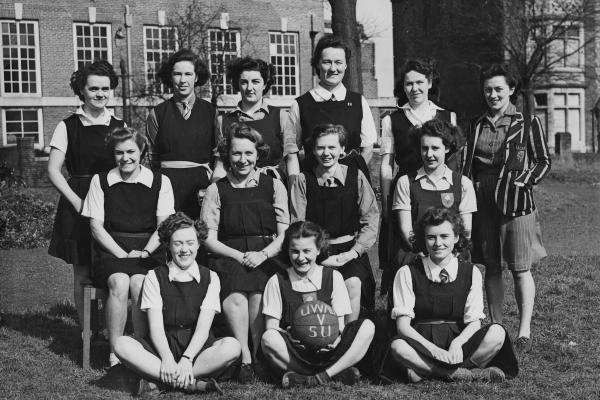 Cardiff University Netball Team 1946.jpg